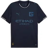 Puma Maillot 'Girona FC 25/26' marine / blanc