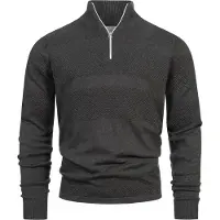 Kronstadt Pull-over 'Hannes' gris foncé