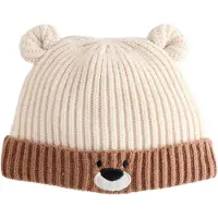 Next Bonnet crème / marron / noir