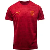 Puma Valencia Cf 25/26 Replica Away Short Sleeve T-shirt Rouge L Homme