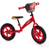 HUFFY Vélo de cross Cars 12 pouces pour garçon rouge à partir de 2 ans