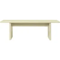 Ferm Living Rink Banc 140 Eggshell