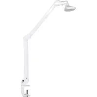 MAUL Lampe de table MAULwork LED 6.500 K dimmable Pied à serrage blanc