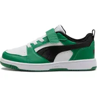 Puma Rebound V6 Lo Ac+ Ps Trainers Blanc EU 32 1/2 Garçons,Filles