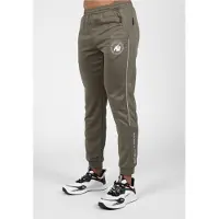 Gorilla wear Pantalon de sport 'Broxton' olive / blanc