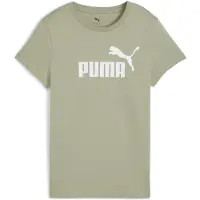 Puma Ess N1 Logo T-shirt manches courtes vert L Femme vert L