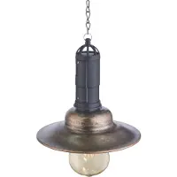 Globo 33255 Lampe solaire en métal foncé, LED