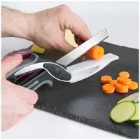 InnovaGoods Couteau-ciseaux avec planche à découper