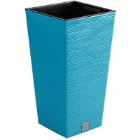 Prosperplast 11l Furu Collection 26.5x26.5x50 Cm Flowerpot Bleu