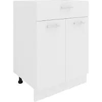VCM Meuble de cuisine | Dimensions env. H. 82 x W. 60 x. T. 46 cm | Cabinet avec tiroir | Mobilier de cuisine - Esilo