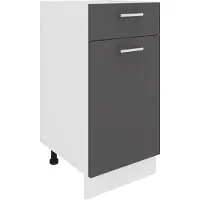 VCM Meuble de cuisine | Dimensions env. H. 82 x W. 40 x D. 46 cm | Cabinet avec tiroir | Mobilier de cuisine - Esilo