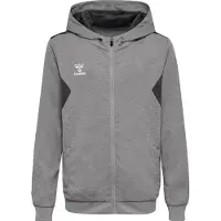 Hummel Veste de survêtement 'AUTHENTIC PL' pierre / noir / blanc