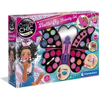 Clementoni - Trousse de maquillage papillon - Fille - A partir de 6 ans