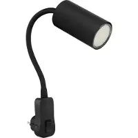 Globo Lampe noire Robby prise