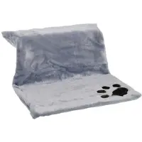 Flamingo Kitty Siesta Cat Bed Gris 46 x 30 x 23 cm