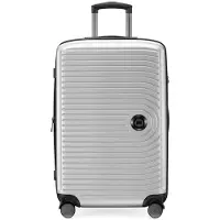 Hauptstadtkoffer - Mittelgroßer Koffer Trolley Valise à coque dure, bagages check-in avec extension XL, roulettes doubles, serrure TSA, 68 cm, 88 L,matt Blanc