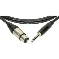 Klotz M1FS1K1000 câble micro XLR femelle 3 broches - jack 6,35 mm 3 broches 10 mètres