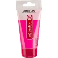 Art Creation Tube de peinture acrylique Talens 75ml rose reflex