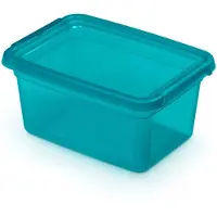 Orplast boîte à provisions MOXOM BaseStore Color, 1,5l, ocean, transparent marine (1.50 l)