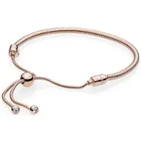 Pandora Bracelet Coulissant Maille Serpent Pandora Moments