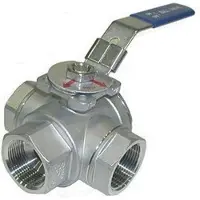 Goldenship Acier Inoxydable-vanne à Boisseau Sphérique 3