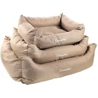 Flamingo Dreambay Dog Bed Marron 100 x 80 x 25 cm