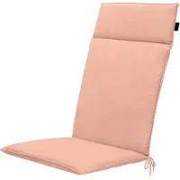 Madison Coussin pour Chaise de Jardin Madison Napels Salmone Water Reppelent (Dossier Haut 120 x 50 cm)