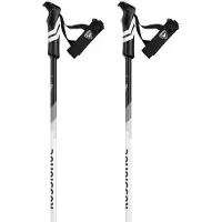 Rossignol - Bâtons de ski alpin - Electra Premium Clip Black en Aluminium - Taille 105 cm - Noir