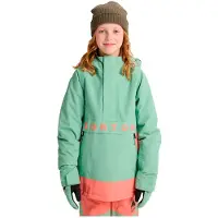 Burton Frostner 2l Anorak Jacket Vert 12 Years Enfants