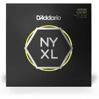 D'addario And Co 45-130 HybridLight 5-String, Multiscale, NYXL