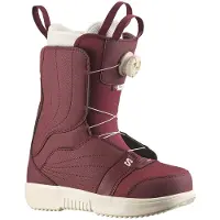Salomon Pearl Boa Woman Snowboard Boots Violet 26.0 Femme