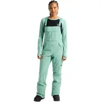 Burton Reserve 2l Stretch Slim Bib Pants Vert S Femme