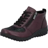 Rieker Bottes à lacets doublées à froid en rouge, taille 38