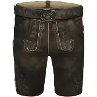 Spieth & Wensky Pantalon folklorique 'Göllstein' marron