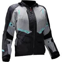 Leatt ADV FlowTour 5.5 Femme Fer Gris Foncé Gris Clair Veste Textile Taille M