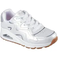SKECHERS Uno Gen1 Wavy Shimmer Couleur Argent