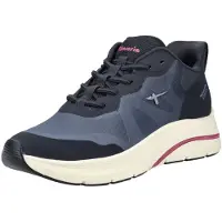 Tamaris Baskets basses 'Active' bleu marine / rose foncé / noir