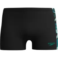 Speedo Hyperboom Panel Swimming Boxer Noir UK 30 Homme
