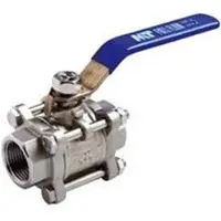 Goldenship Vanne à Bille Acier Inoxydable Hd 1 1/4´´