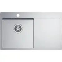 Alveus 1124384 - Évier de cuisine QUARTO 78x48 cm chrome