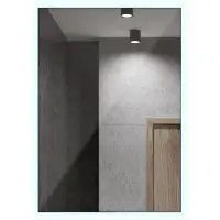 Tulup (70x50 cm) Miroir De Salle De Bain LED Rectangulaire Lumière Froide Installation Murale Verticale Ou Horizontale