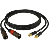 Klotz AL-RM0300 set de câbles RCA vers XLR 3 m