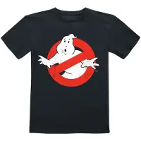 SOS Fantômes T-shirt de - Enfants - Logo Usé - 104 - 152 - pour Enfants - noir - Taille 4 Ans