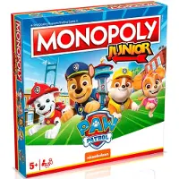 Winning Moves Les Coups Gagnants Paw Patrol Movie - Monopoly Junior Anglais