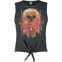 Slayer Top de - Amplified Collection - Ribs - M - XL - pour Femme - anthracite - Taille M