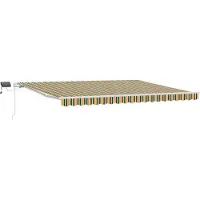 vidaXL Store rétractable avec tissu 450 x 350 cm