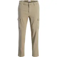 Jack & Jones Pantalon JPSTACE ARTHUR DOBBY CARGO hommes - Beige - US 34 / 32