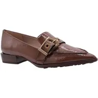 Hispanitas pour femme. HI254262 Chaussures en cuir marron Turin (36), 1 à 3 cm, Aucun, Casuel, Fête, Classique