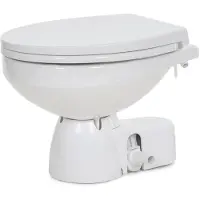 Jabsco Regular Quiet Flush E2 Sweet Toilet 10a 24v Argenté 362 x 366 x 473 mm