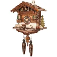 Engstler - 457_Q - Coucou - Quartz - Noyer - 25 cm